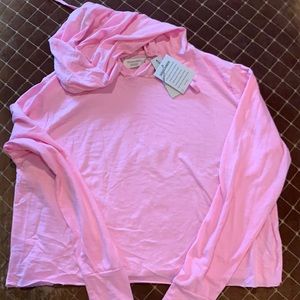 Ocean drive long sleeve hooded tee NWT